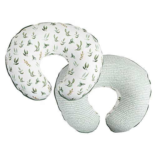 Boppy Organic Original support Cover, FKA Navlaka za jastuk za njegu, zeleno malo lišće, Navlaka za