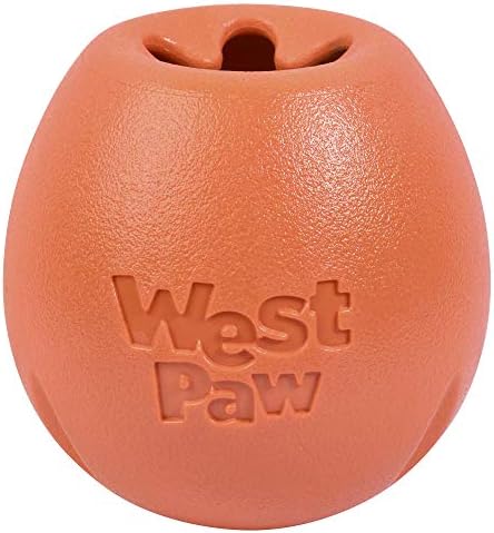 West PAW goveđe srce liofilizirane sirove pseće poslastice, hranjene travom & Zogoflex Rumbl poslastica-igračka za izdavanje pasa za umjereno žvakanje, Donesi, uhvati-drži grickanje, poslastice