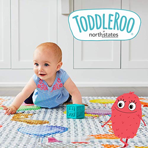 Toddleroo od strane North States Superyard Indoor / Outdoor 6-Panel play Baby Yard, proizvedeno u