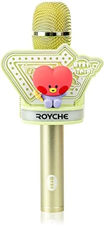 Royche BTS inspirisan znakova LED 3d ime ploča Wireless Mic & zvučnik, svih sedam BTS znakova u svojim slatka boja i dizajn