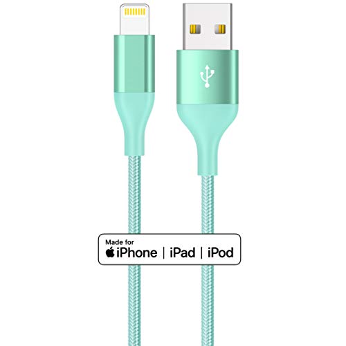 Apple MFi Certified 4colorful Lightning Cable 6FT 4packs iPhone Charger najlon pleteni USB kabl za punjenje za Apple Charger, iPhone 13 12 11pro MAX Xs XR X 8 7 6S 6 Plus SE 5S 5C iPod iPad