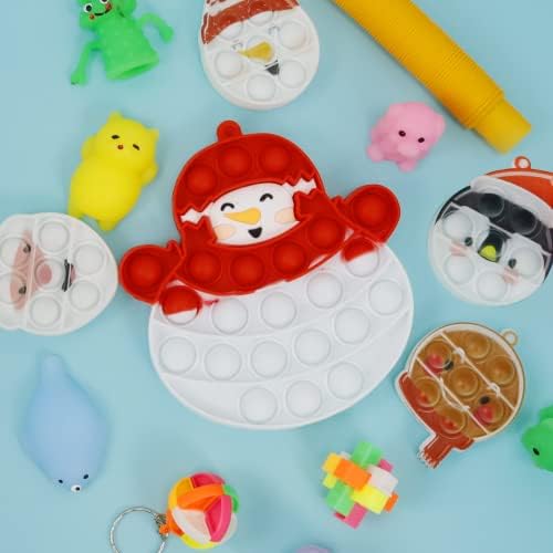 ATFUNSHOP Advent Calendar 2022 Fidget Toys Bulk Sensory Pop Toys poklon za božićno odbrojavanje
