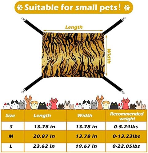 2 komada reverzibilna viseća mreža za mačke meka prozračna viseća mreža za kućne ljubimce s podesivim naramenicama i metalnim kukama dvostrani viseći krevet za mačke mali psi zečevi
