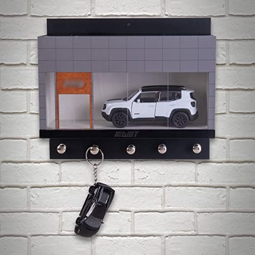 Ekskluzivni držač za zidni ključ za diecast sa fasadom vašeg omiljenog prodavača automobila