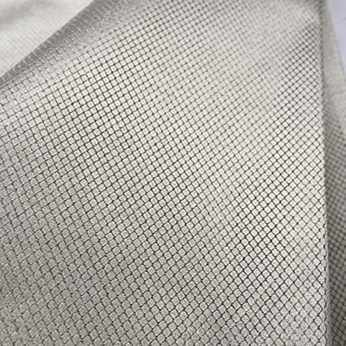TCXSSL 1,1m širina srebrna vlakna za zaštitu tkanina za zaštitu tkanine za majčinstvo provodljivog dijamantske rešetke tkanina provodljiva tkanina, tkanina za zavjese Električni zračenje, 1m