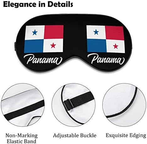 Panama maska ​​za spavanje za vrijeme spavanja izdržljiva zaslijeba mekana maska ​​za meke za oči sa