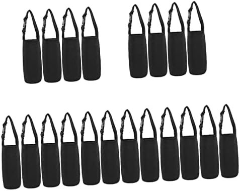 Veemoon 20 kom. Crna torba, otporna na toplotno otpornost na vanjski nosač za višekratnu upotrebu sa rupnim