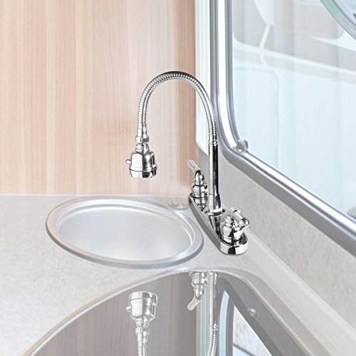 RV slavina za sudoper, zamjena RV kuhinjske slavine sa fleksibilnom Arc rotirajućom prskalicom za 360 stepeni