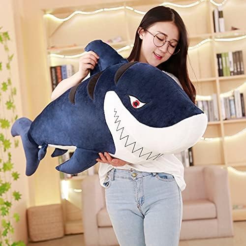 JJ YYDS 1pc Creative Bite morski pas plišani igrački mekani mekani jastuk za djecu djevojke životinjska