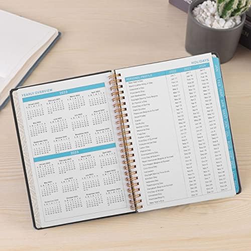 Nuobesty 3 kom. A5 Planiranje 2022 Kalendari planera 2022 Kalendarski note- uzimanje kalendara Notebook je presudio spiralu