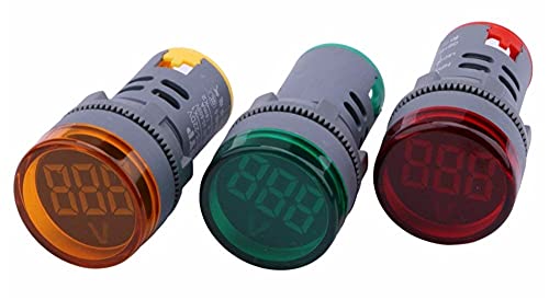 Ezzon LED displej Digitalni mini voltmetar AC 80-500V naponski mjerač metra za ispitivanje volt monitor