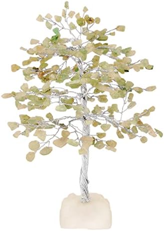 Pyor Jade Stone Bonsai Tree - Crystal Tree - Jade Tree Decor - dragulji i kristali - Jade Crystal - Pribor za meditaciju - Crystal Domaći dekor - Poklon kućnog roka