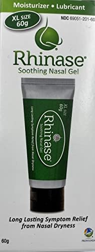 Rhinase umirujuća nazalna gel XL 60 g za nosnu suhoću od alergije, niske vlage, krvarenja nosa, začepljen nos ...