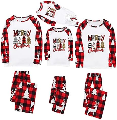 Podudaranje božićnih padžama hlača za obiteljske porodice podudaranje odjeće Božićne pidžame postavljeno