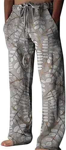 Miashui pantalone sa rastezljivim strukom muške trenirke meke pantalone udobne široke pantalone
