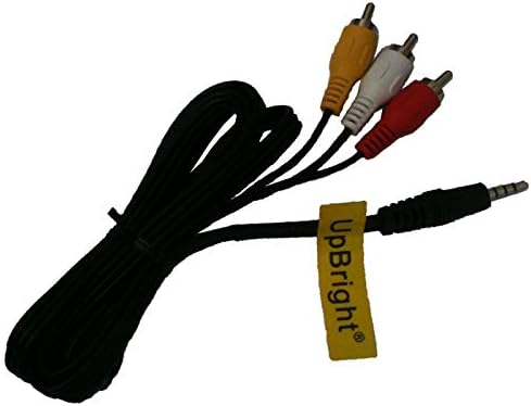 AV / V 3 RCA Audio / video kabel AV vodeći kabel za JVC PICSIO džep kamkorder Everio GZ-MG430 GZ-MG365 GZ-MG360 QAM1322-001 QAM1308-001 GZ-MG830 GZ-MG730 GZ-MG645 GZ-MS250 QAM1322-001 QAM1308 -001