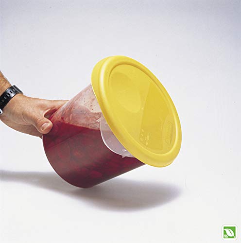 Rubnica komercijalnih proizvoda Plastična okrugla spremnik za skladištenje hrane za kuhinju / hranu