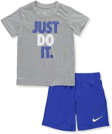 Nike Baby Boy's kratki rukav samo uradi to majica i kratke sa dva dijela