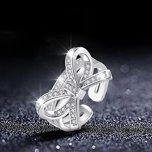 2023 Novi dijamant modni luk prsten ženski prsten Popularni izvrsni prsten jednostavan modni nakit muzički