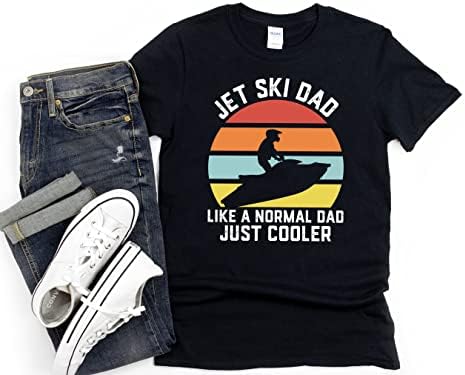 Funny Jet Ski Tata Poklon Watersport Jet Ski Shirt Snowboard Shirt Snow Skijanje Poklon Skijaška Košulja