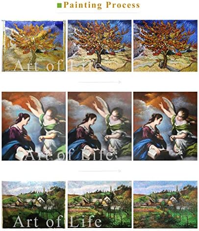 80-1500 dolara ručno oslikani od strane nastavnika umjetničkih Akademija - uljane slike dani hvataju idiličnu djecu Arthura Johna Elsleyja kako se igraju dječijeg umjetničkog dekora na platnu - poznata djela 01