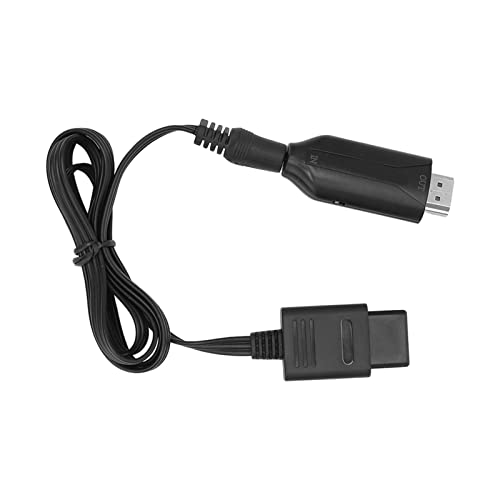Za adapterski kabl za multimedijalni interfejs N64 do HD, 3 pregleda video konverter u utikač konzole za igru i igrajte se sa kablom za napajanje za konzole za igre