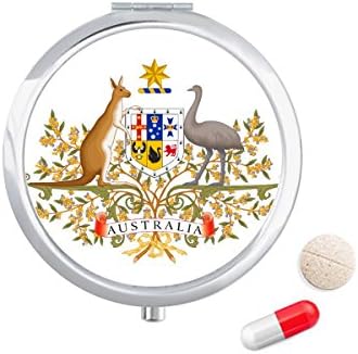 Canberra Australia Džepni Dozator Za Kontejnere Za Skladištenje Lijekova Sa Nacionalnim Amblemom