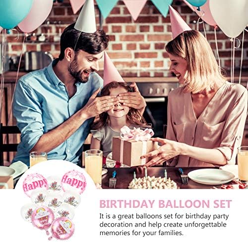 Partykindom 1 Set Party Dekorativni balon Rođendanska dekoracija za rođendana za rođendan