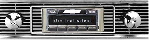 Custom Autosound Stereo + Blukit kompatibilan sa 1956 Chevrolet Bel Air, Nomad, USA-630 II Bluetooth omogućeno visokom energijom 300 WAT AM FM Car Stereo / Radio
