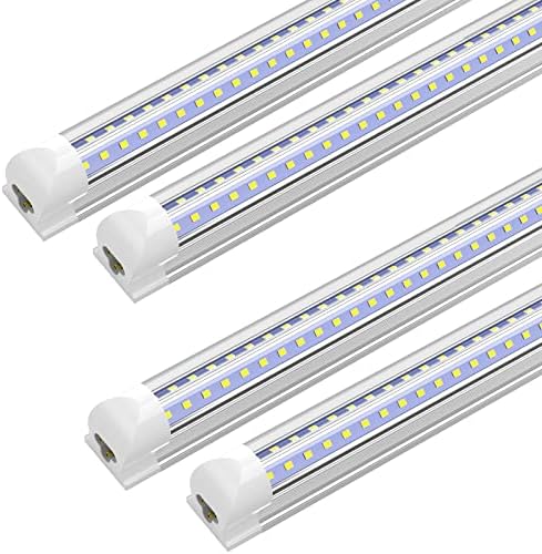 SHOPLED LED Shop Light 2ft, 18w 2340LM 5000k Daylight White, V oblik, T8 2 Foot LED cijev rasvjetno