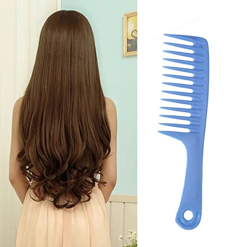 DETANGLER češljak ručka frizura za kosu za kosu sa širokim zubama mokri plastična četkica za kosu za kovrčavu kosu