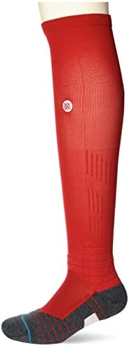 Stance muški Diamond Pro OTC MLB na terenskoj čarapi za tele, crvena-velika