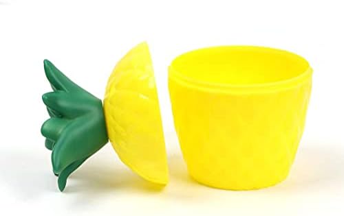 1pc 700ml pehari pića od ananasa sa slamkama Tropical Party plastične čaše za kuhanje luka luau Party