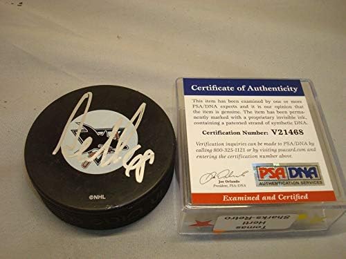Tomas Hertl potpisao San Jose Sharks Hockey pak sa autogramom PSA / DNK COA 1A-sa autogramom NHL Pak