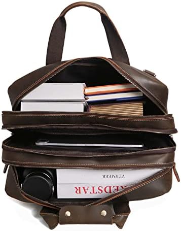 Taertii puna zrna kožna torba za Laptop za muškarce, Muška kožna Messenger Računarska aktovka torba za torbe