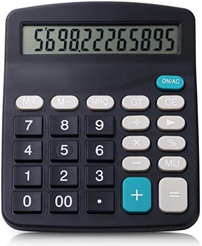Mr. Pen-kalkulator, kalkulatori Veliki displej, standardni kalkulator Funkcije, 12-cifreni, Desktop kalkulator, veliki kalkulator, kancelarijski kalkulator, Kalkulator veliki ekran i dugmad