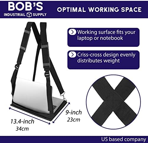 Bob's Industrial Supply BISupply laptop Chest Carrier Nosivi pojas za laptop remen-podesivi stojeći pojas