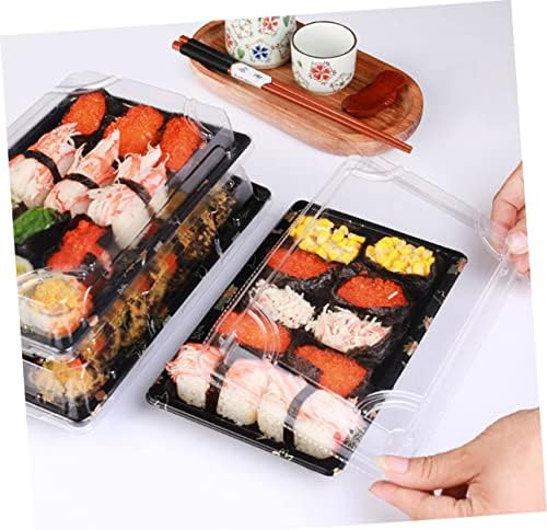 BESTonZON 50kom kutija za Pakovanje Skladište za poneti za držač stila restoran Fruit Go Aging Sushi ladica