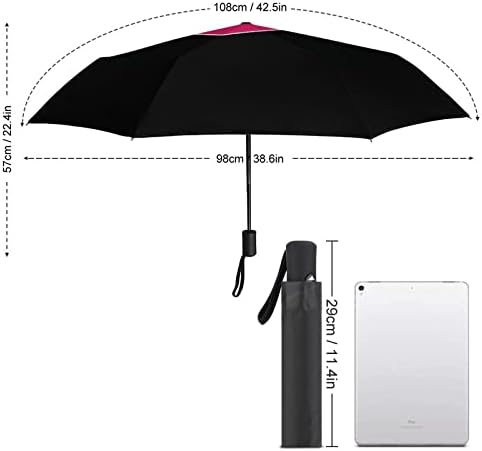 Love Dentist 3 Folds putni kišobrani Anti-UV Vjetrootporni kišobrani modni Auto Otvoreni kišobran