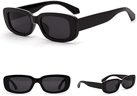 BOJOD pravougaone naočare za sunce za žene Retro modne naočare za sunce UV 400 zaštitne naočare kvadratnog