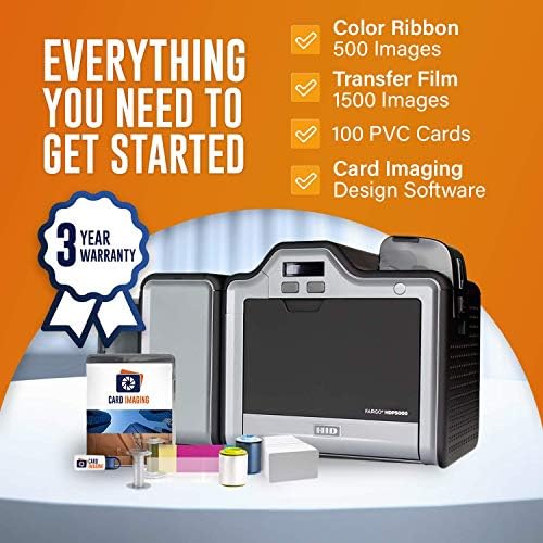 Kartica Imaging Fargo HDP5000 dual side visoke definicije ID kartica Printer & Supplies Bundle Software 89640