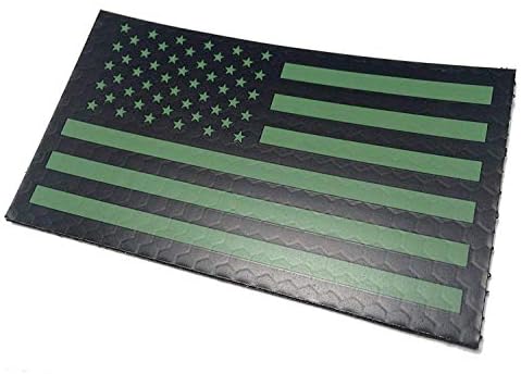 Naprijed zelene američke američke infracrvene reflektirajuće američke zastave vojne rastere