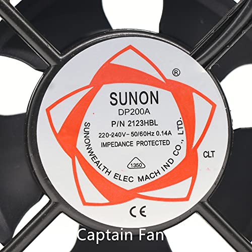 DP200A 2123HBL SUNON Fan 12038 220/240V 0.14 a 120 * 120 * 38mm Aksijalni ventilator za ormar