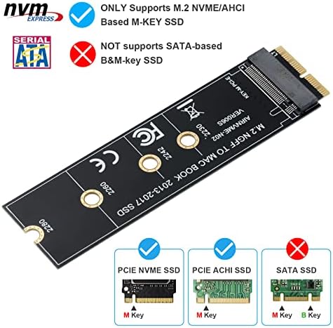 Beyimei M.2 NVME SSD Pretvori adapter karton, 12 + 16PIN na M.2 NGFF M-Key SSD pretvorbu, NVME AHCI