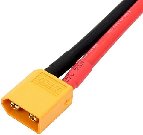 Apex RC proizvodi XT60 utikač konektora -> 4 mm banana utikači Napunjavanje baterije Kabel adaptera