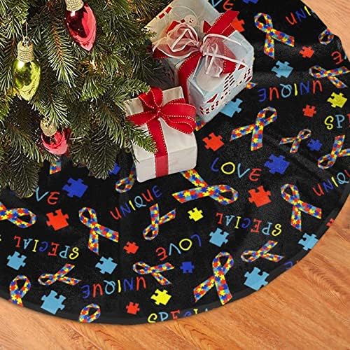 Puzzle božićna suknja suknja za osobnje suknje za autizam za autizam Indijnerstvo za zabavu dome ukras.30