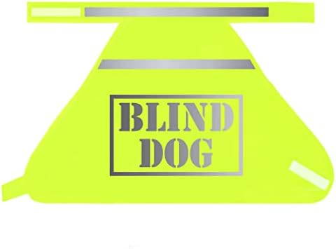 Slijepi pas visoke vidljivosti Hi Vis neonsko Žuti reflektirajući sigurnosni prsluk za noćne ili velike saobraćajne