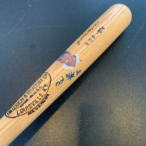 Rijetki Cool Papa Bell potpisan Louisville Slugger Igra Model Bat Negro liga JSA - autogramirani MLB šišmiši