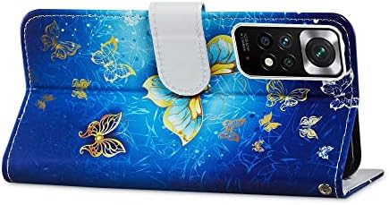 Redmi Note 11 case Wallet-Mavis's Diary Cute Pattern Leather Folio Cover sa držačem za kartice Bling