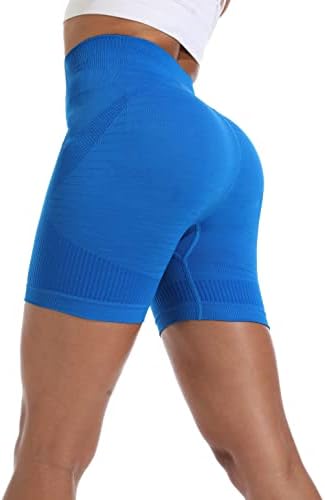 STUNNY žene Atletski trening šorc za žene aktivna teretana bešavne Scrunch intenzivirati Butt Lifting visokog struka